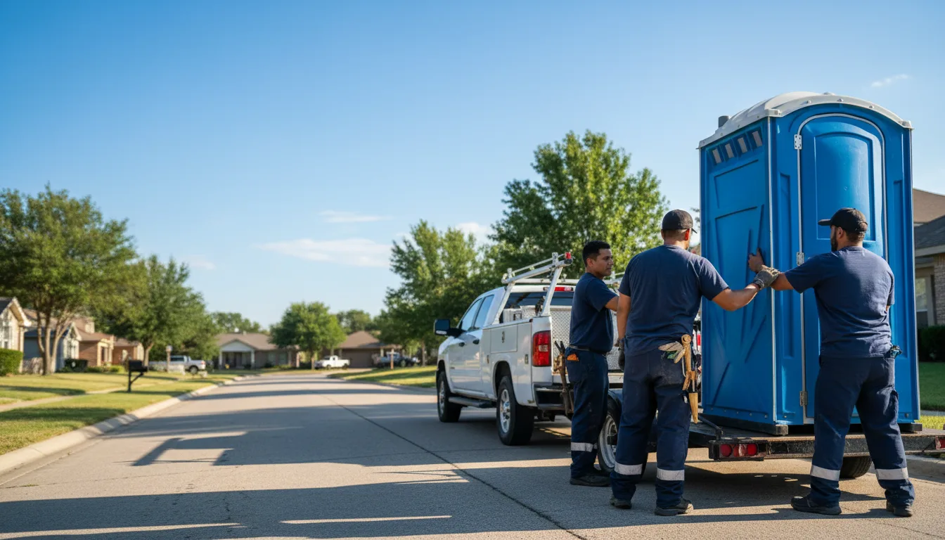 Portable Toilet Rental in Diboll, TX near me